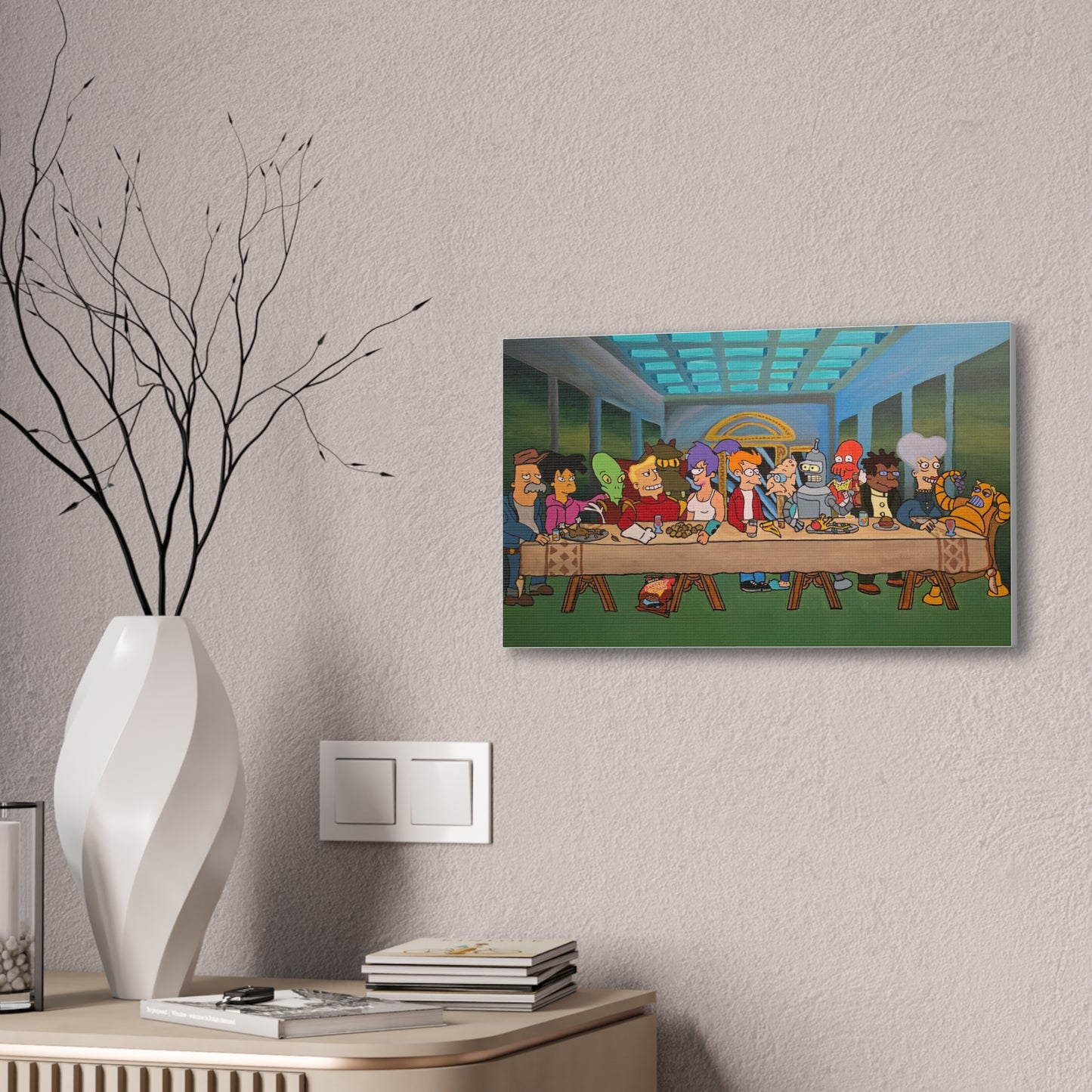 Last Supper 3000 Canvas Print