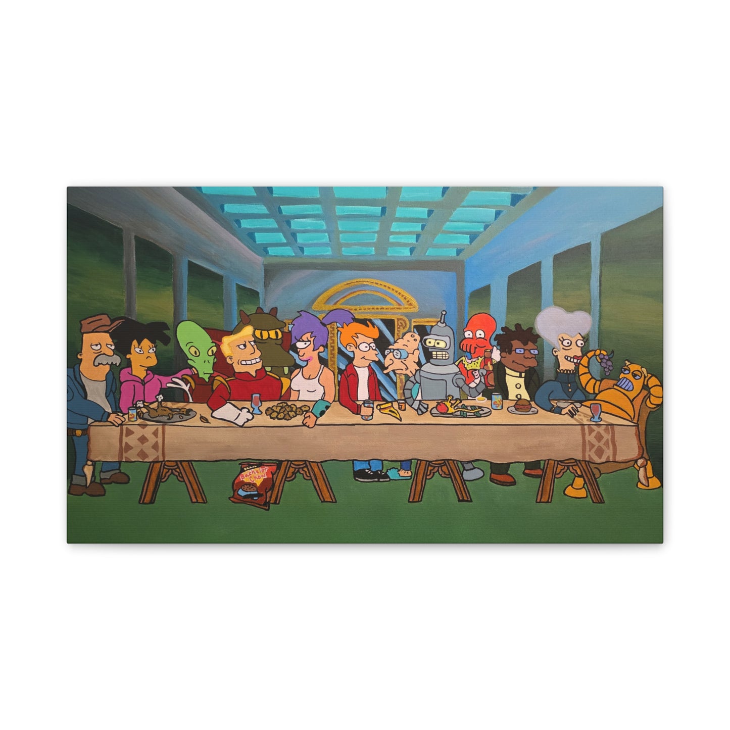 Last Supper 3000 Canvas Print